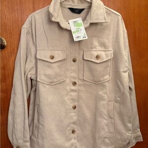 Women's Tan Shacket